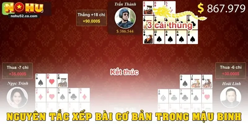 Nguyên tắc xếp bài cơ bản